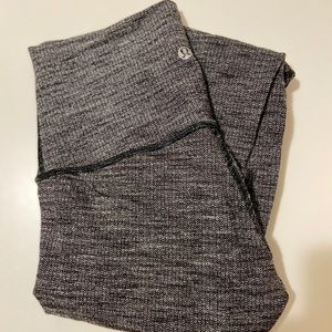 Lululemon wunder under grey herringbone